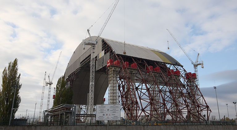 Kopuła zabezpieczająca reaktor, Czarnobyl